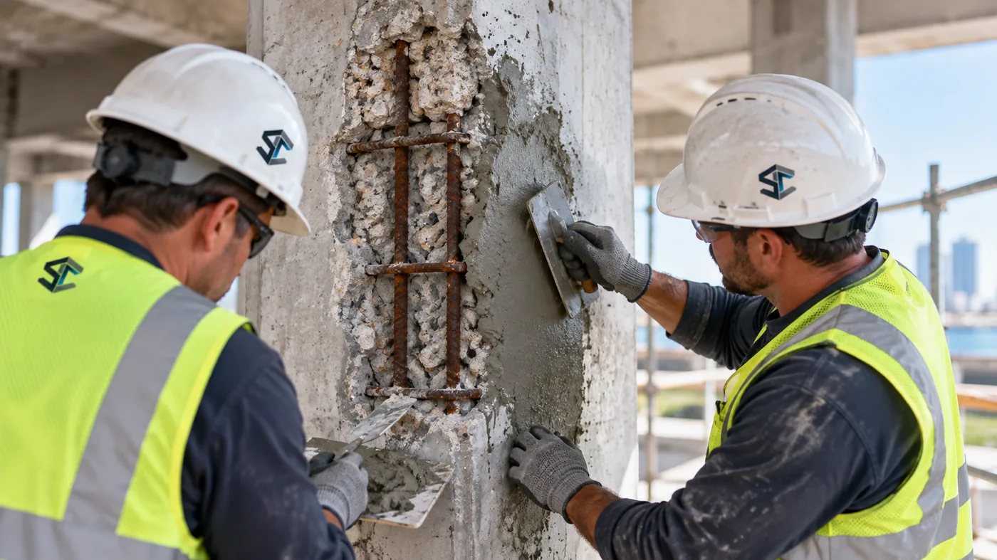 Representative Concrete Rehabilitation application